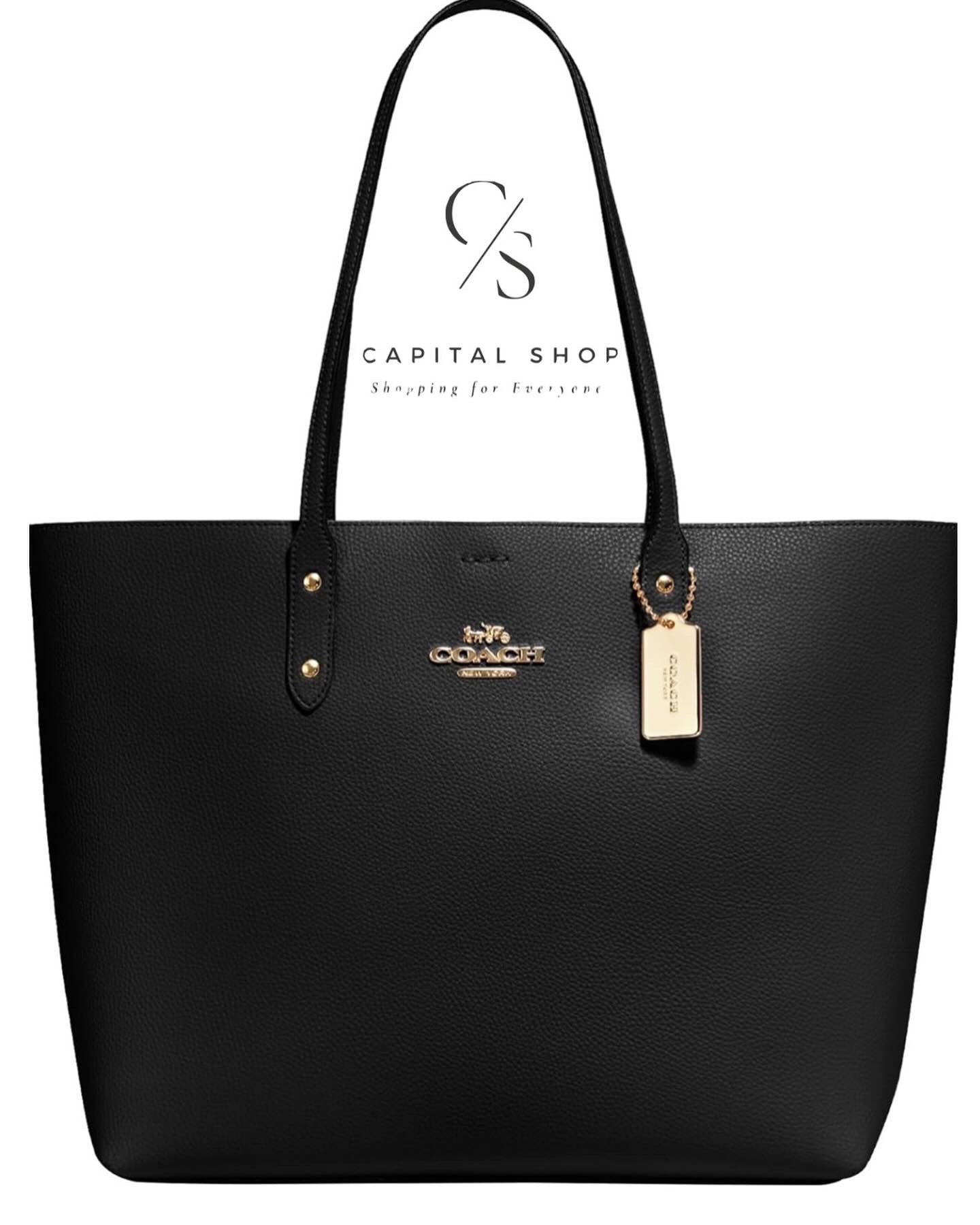 Town Tote Bag Coach negro